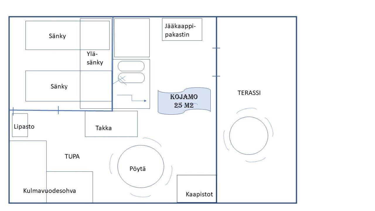 Äänekoski Accommodation And Fishing Vonkale מראה חיצוני תמונה